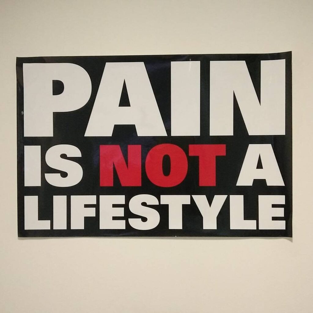 Pain is not a lifestyle sign at Kirolounge Bugis