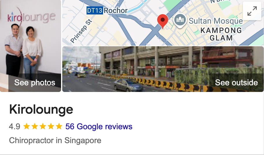 Kirolounge Google reviews
